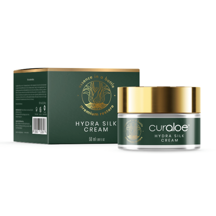 Curaloe Hydra Silk Cream - 55% Aloe Vera for Ultimate Hydration